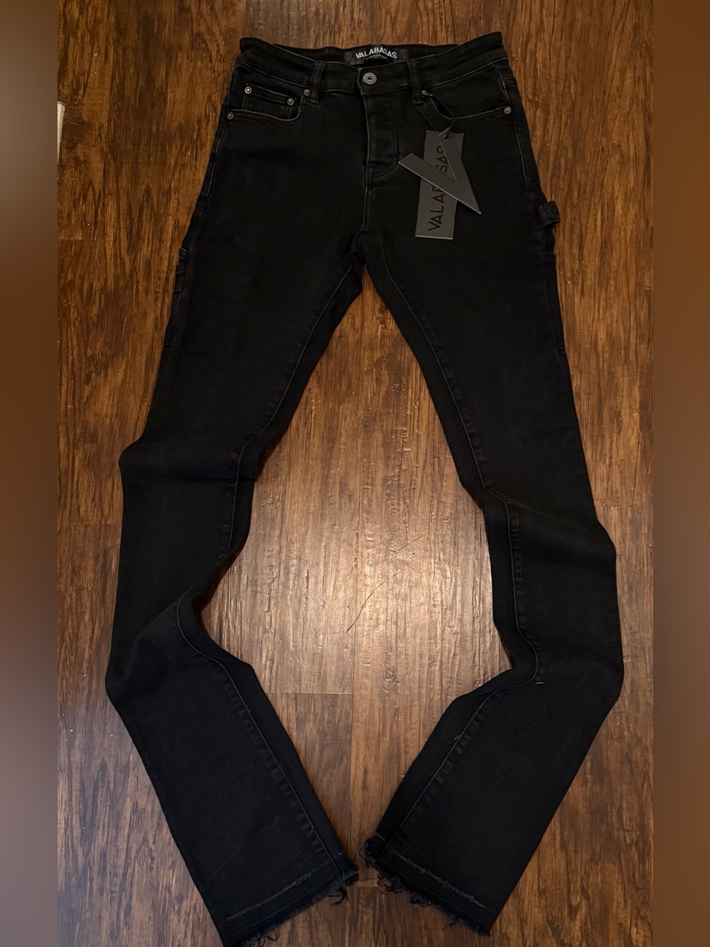 VALLAURIS Black Flare Jeans for Women